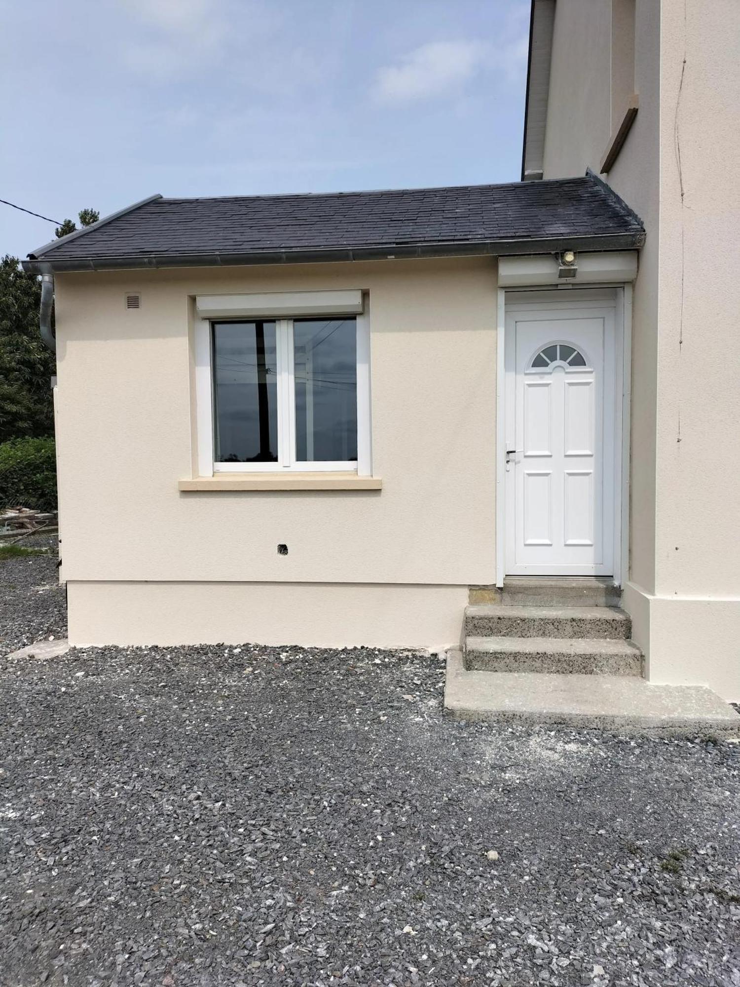Studio Charmant A Vierville Sur Mer 30M² Avec Jardin Exterior foto