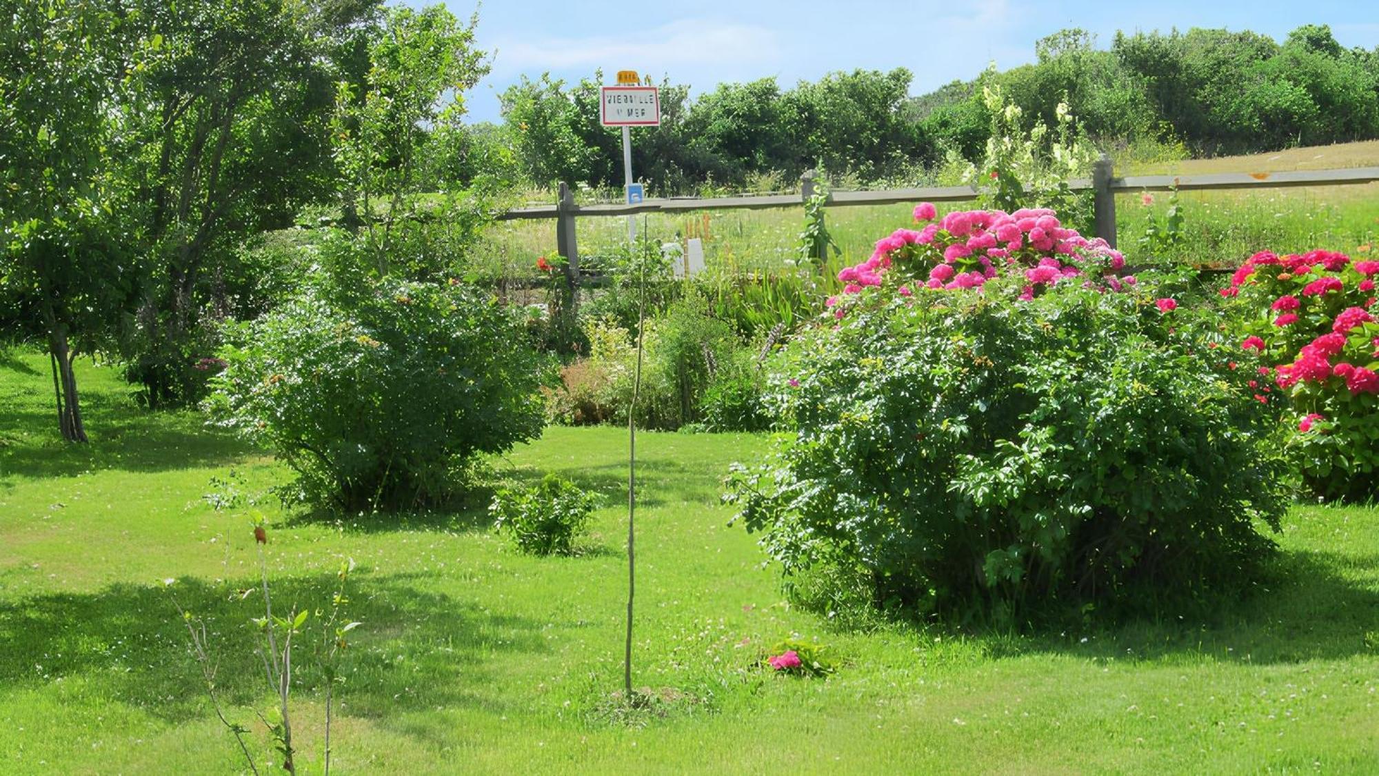Studio Charmant A Vierville Sur Mer 30M² Avec Jardin Exterior foto